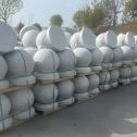 南充 白麻花岗岩石材圆球，石球，挡车球，隔离球，景观石球，风水球等