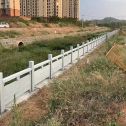 南充 白麻河道栏杆效果展示图