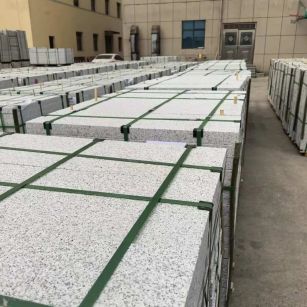 南充 白麻花岗岩5.0公分荔枝面地铺石