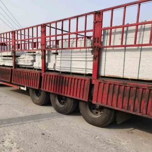 南充 白麻荔枝面外墙干挂，工厂装车日常