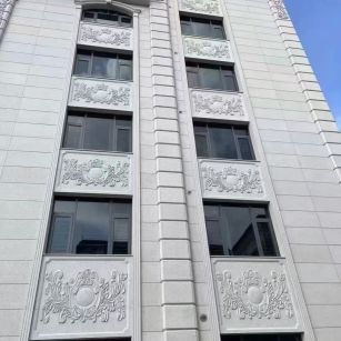 南充 白麻荔枝面花岗岩别墅外墙干挂