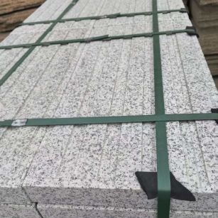 南充 白麻花岗岩直行盲道石，盲条，地铺石