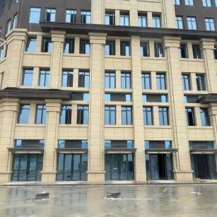 南充 黄金麻花岗岩荔枝面小区外墙干挂