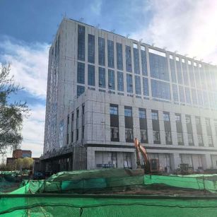 南充 白麻花岗岩石材外墙干挂