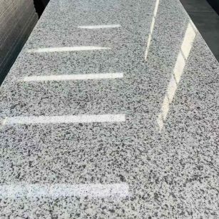 南充 白麻花岗岩光面毛板