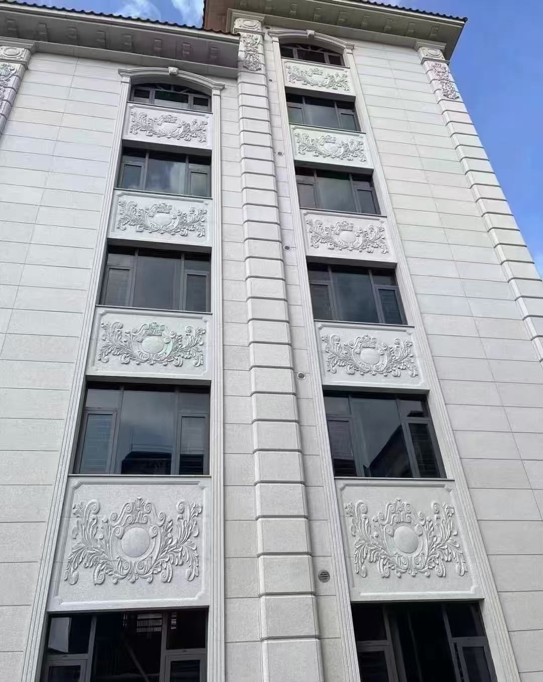 南充 白麻荔枝面花岗岩别墅外墙干挂