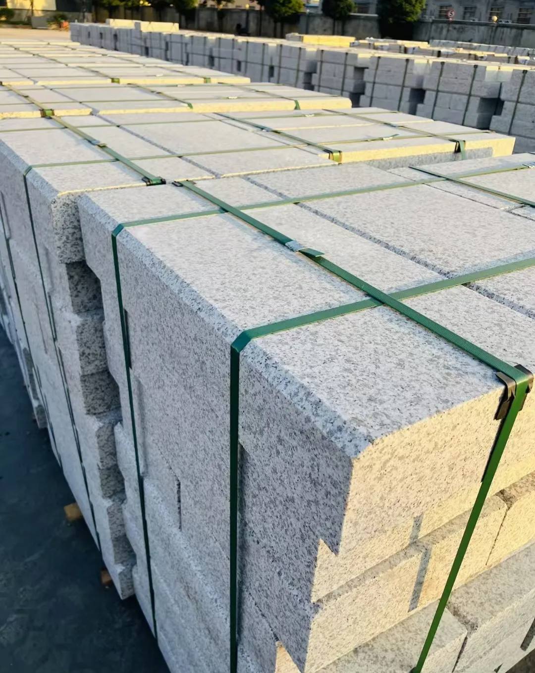 南充 白麻花岗岩路沿石，马路牙子，路缘石，平石，立缘石等