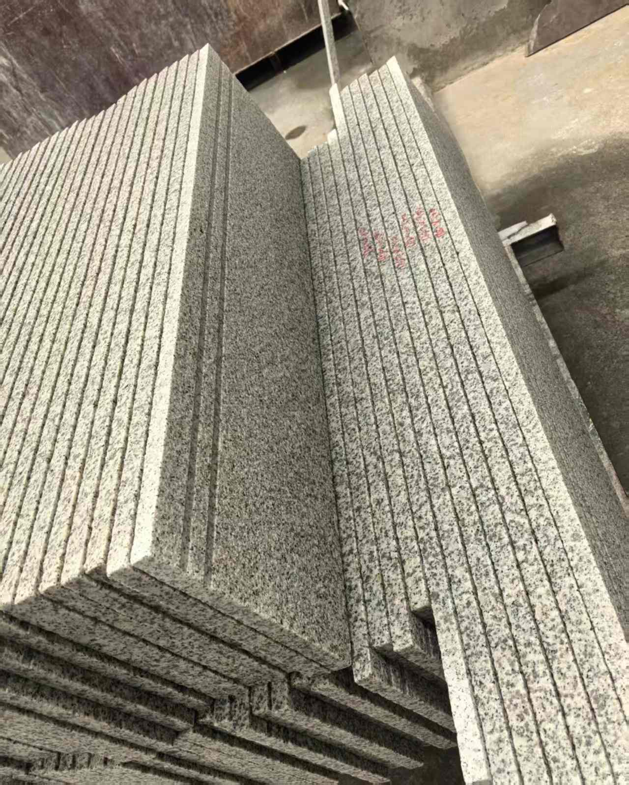 南充 白麻荔枝面花岗岩楼梯踏步