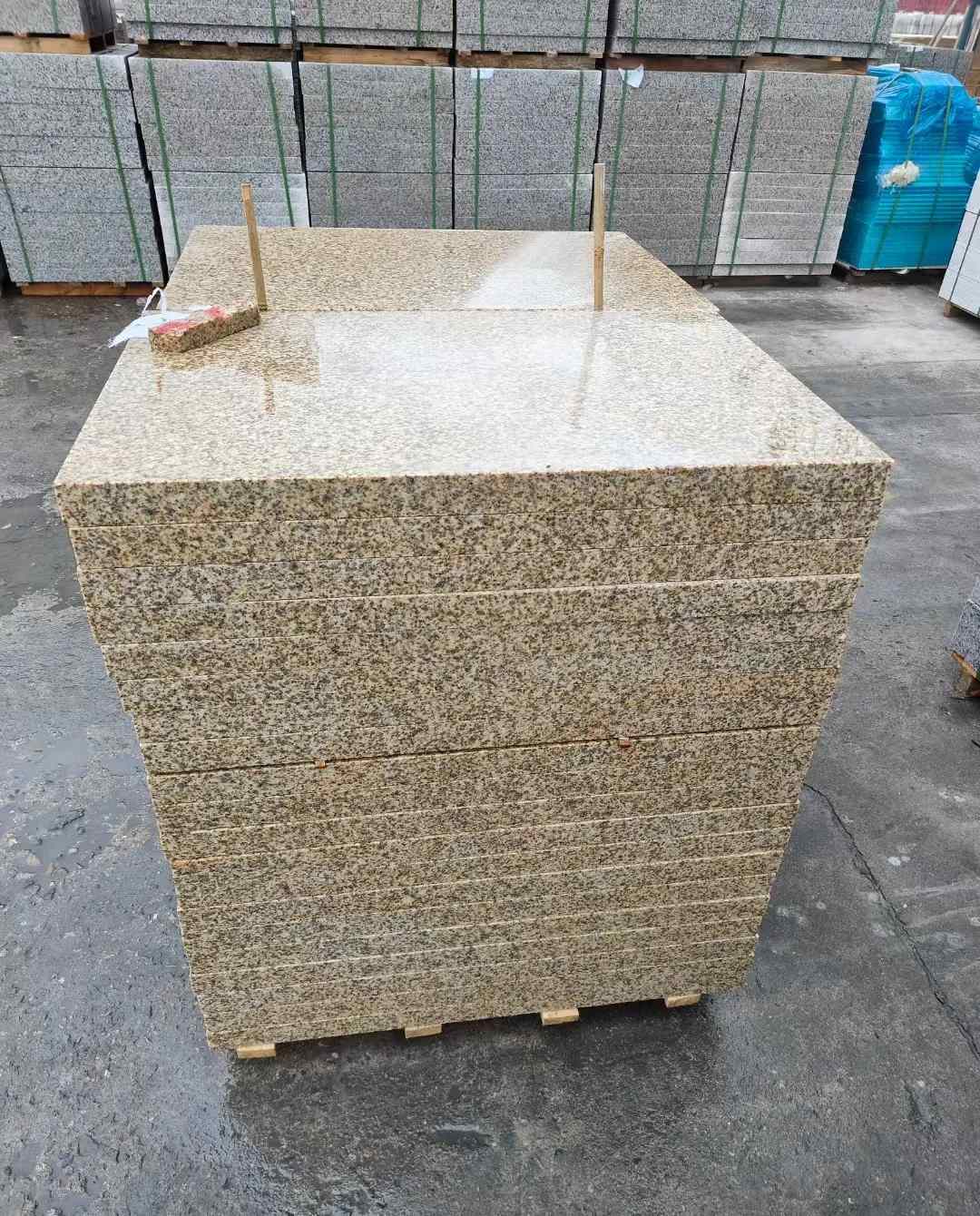 南充 湖北黄金麻花岗岩石材荔枝面外墙石材