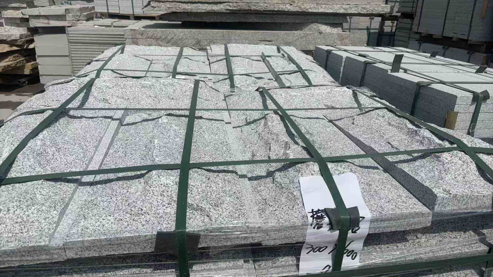 南充 芝麻白蘑菇石成品