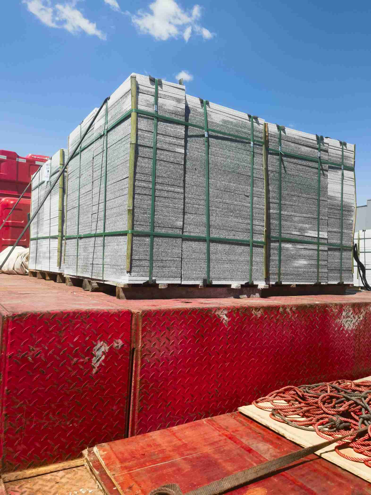 南充 芝麻白火烧规格板地铺石300*600/600*600